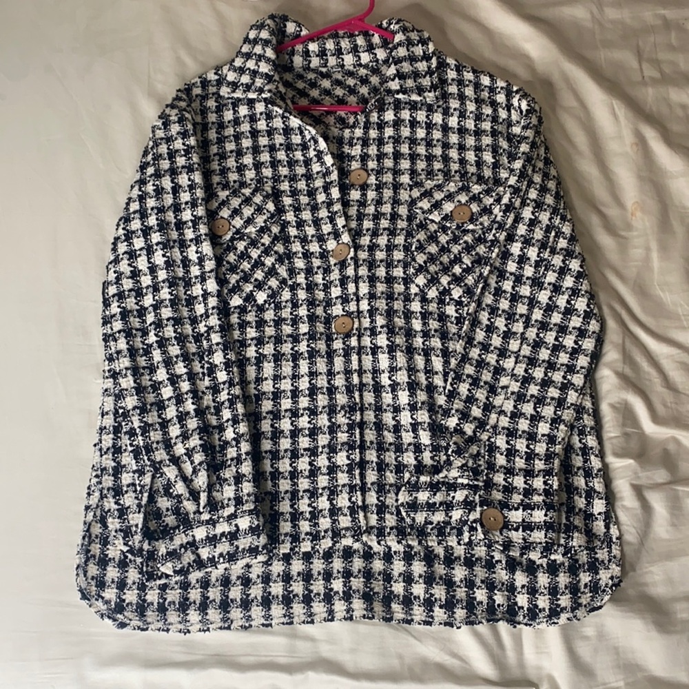 Long Sleeved Flannel From SHEIN